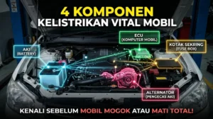 Bukan Cuma Aki, Ini Daftar Komponen Kelistrikan Mobil yang Wajib Diketahui Pemula